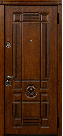 Входная эксклюзивная дверь с МДФ с 2-х сторон S-11